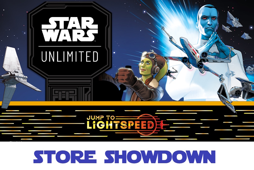 Star Wars Unlimited Jump to Lightspeed Store Showdown