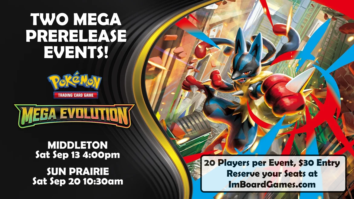 Pokemon Mega Evolution Prerelease (Middleton)