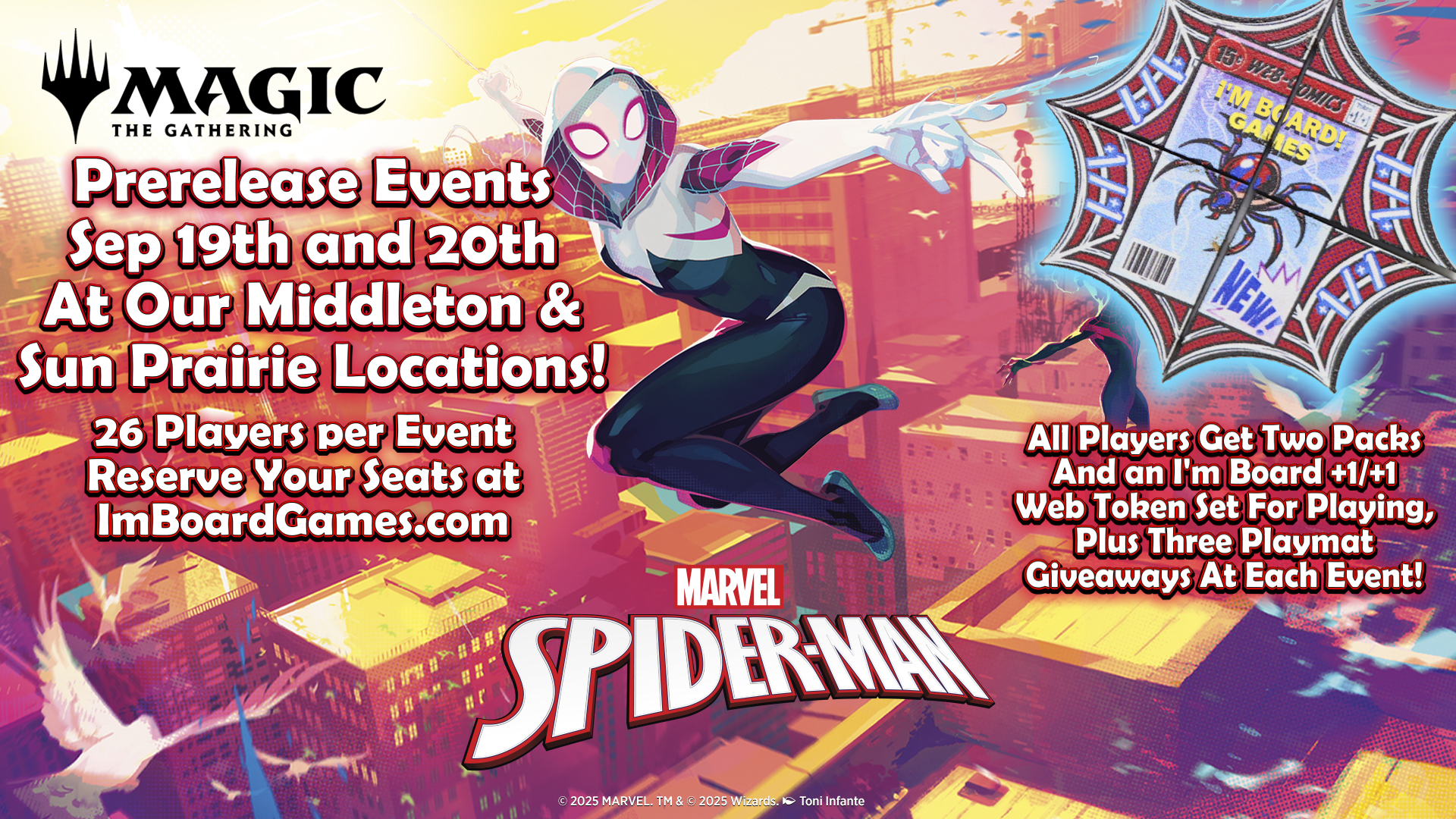 MtG Spider-Man Prerelease (Middleton)