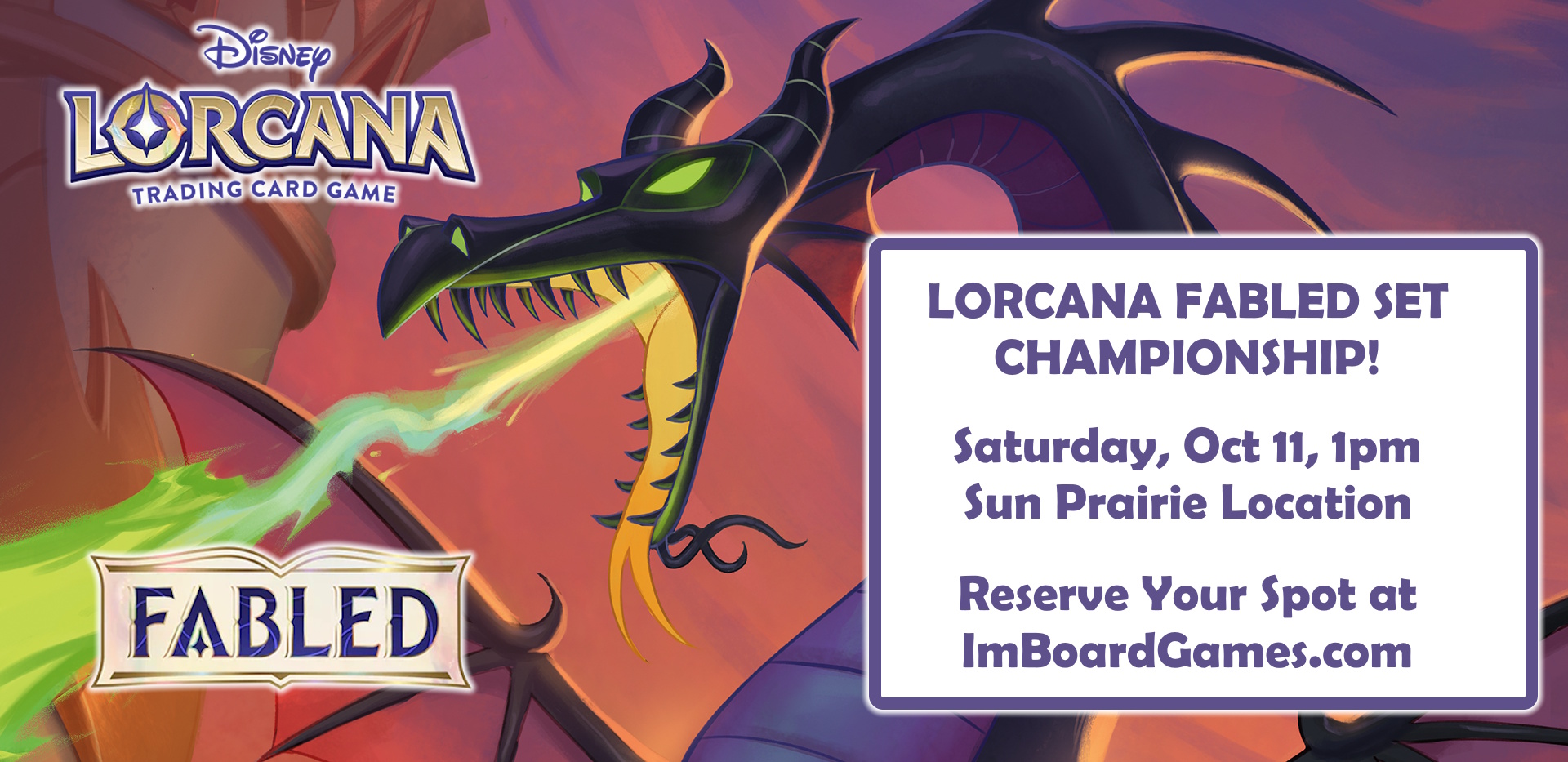 Lorcana Fabled Set Championship