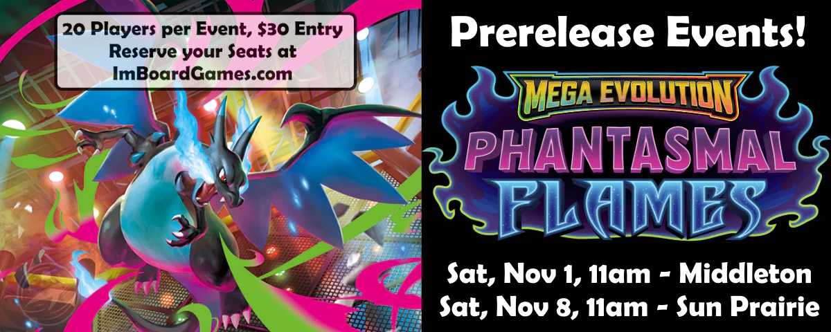 Pokemon Phantasmal Flames Prerelease (Middleton)