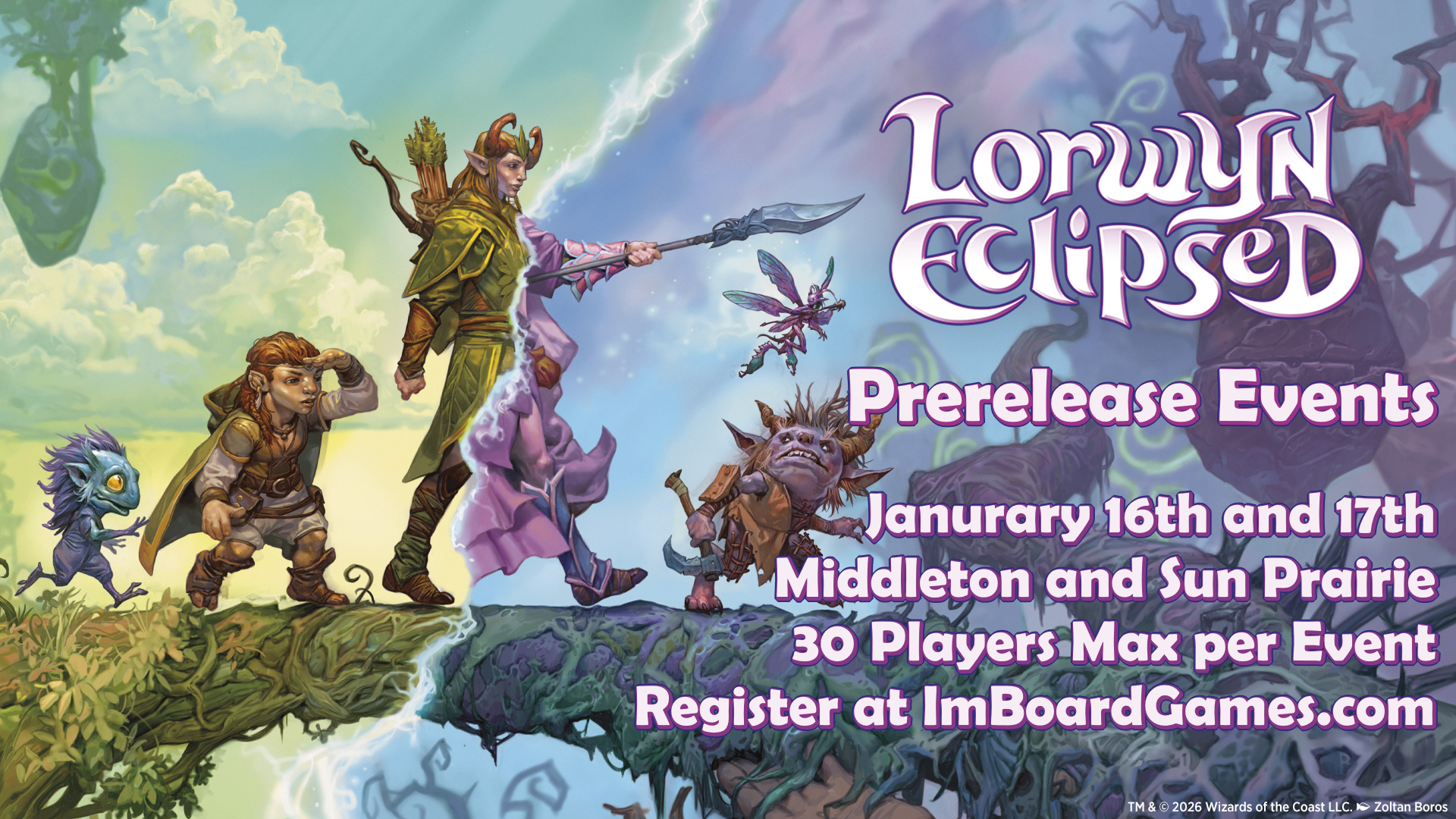 MtG Lorwyn Eclipsed Prerelease (Middleton)