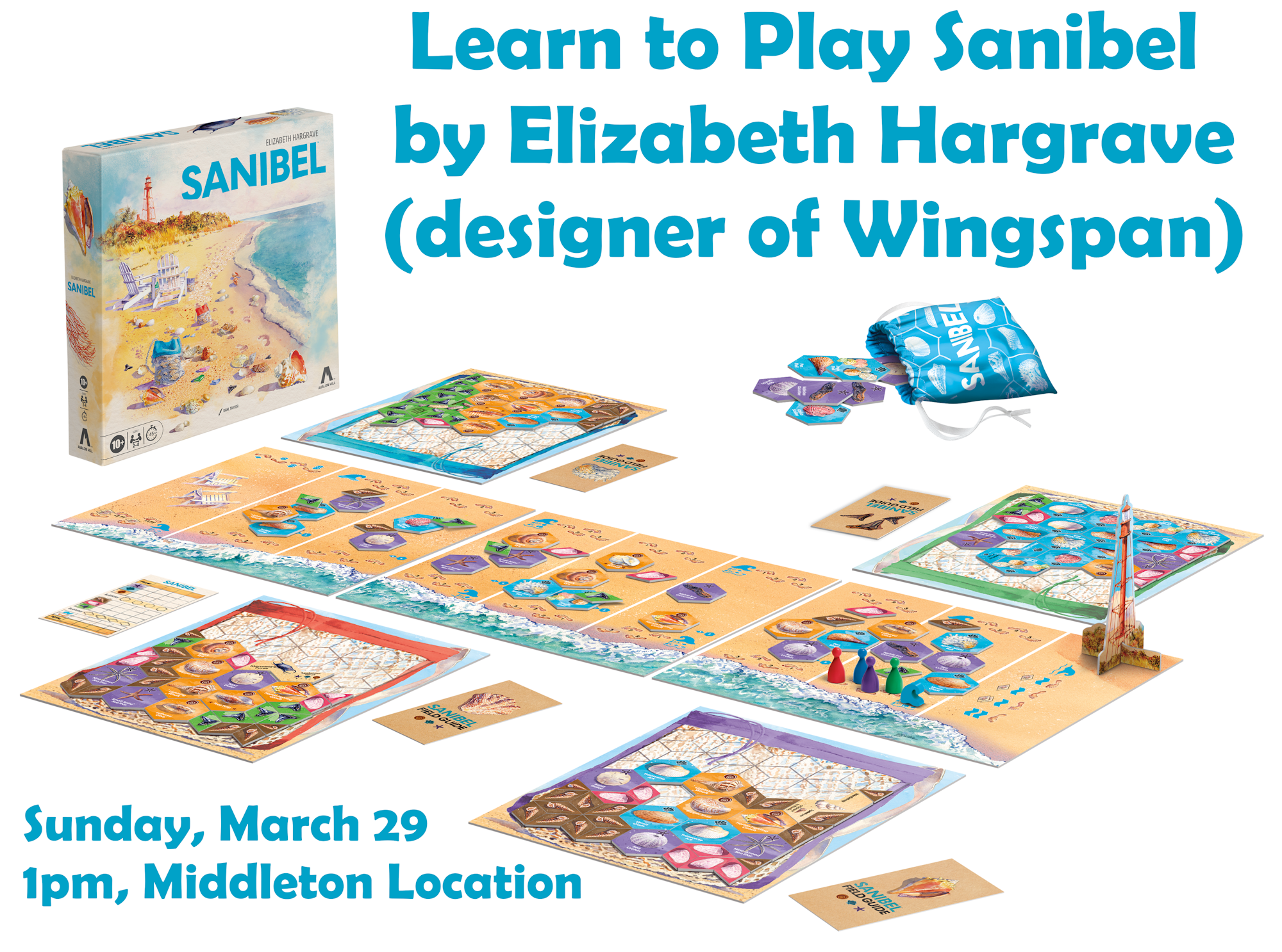 Learn to Play Sanibel by Elizabeth Hargrave