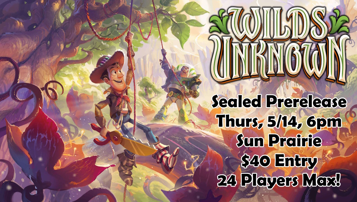 Lorcana Wilds Unknown Prerelease
