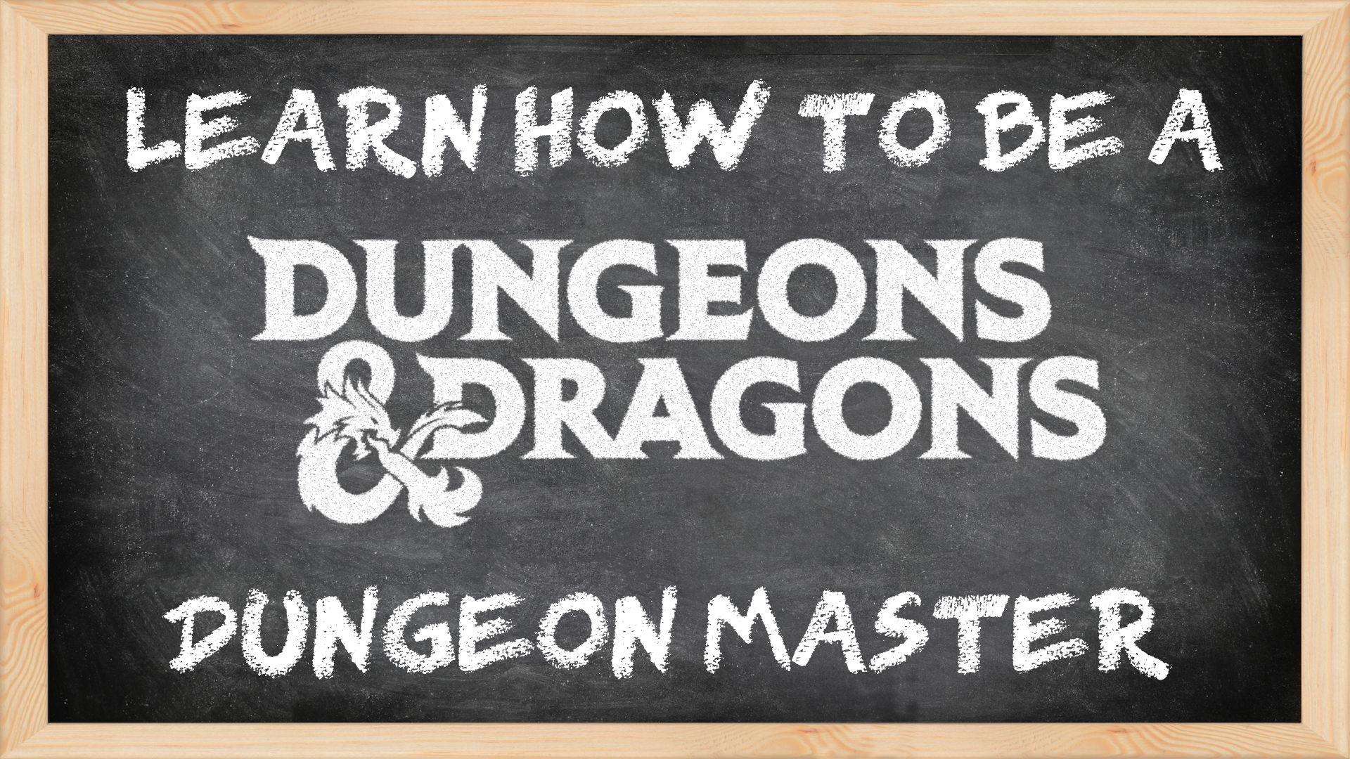How to Be a Dungeon Master: A Four-Week Course