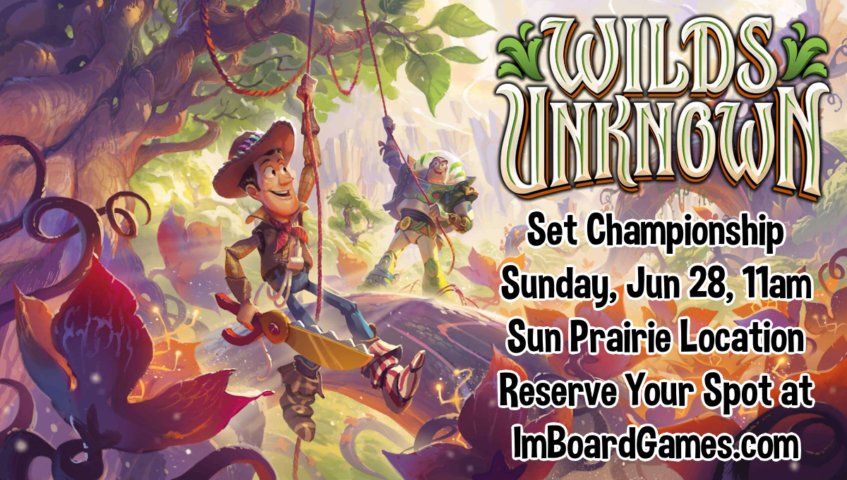 Lorcana Wilds Unknown Set Championship